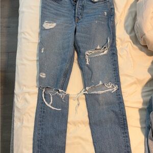 GRLFRND Karolina distressed jeans